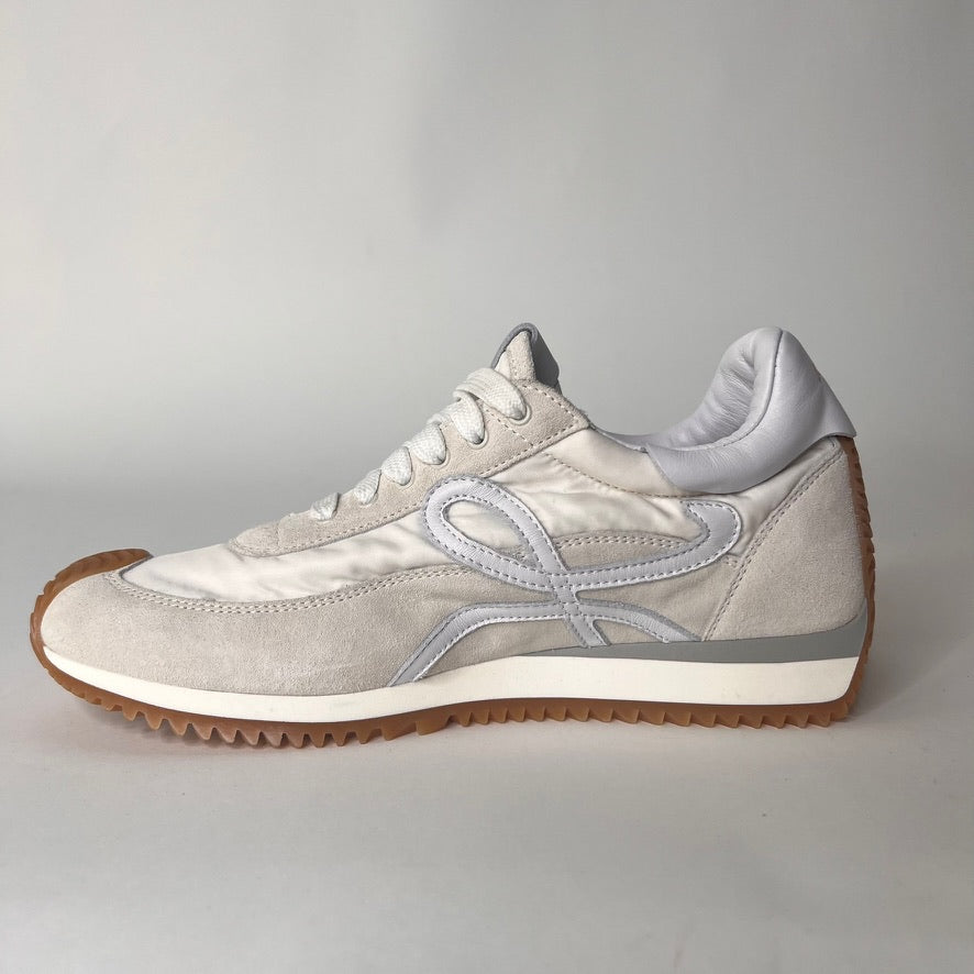 LOEWE Sneakers Flow bianca e beige