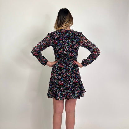 SALONI Abito corto a fiori