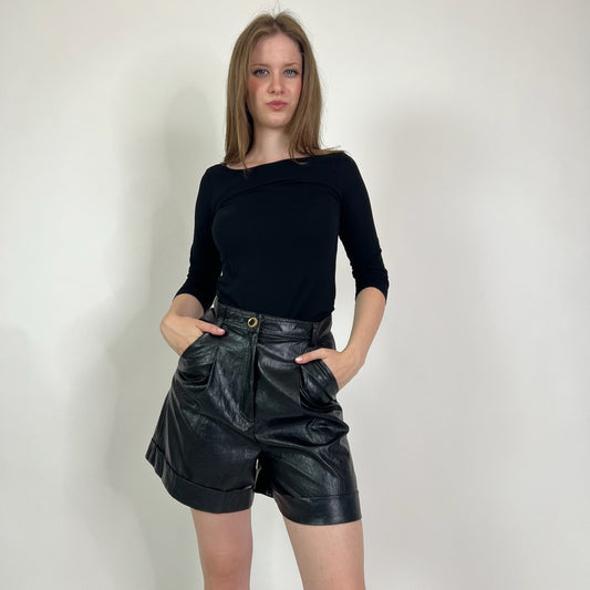 MARELLA Shorts effetto pelle stropicciata