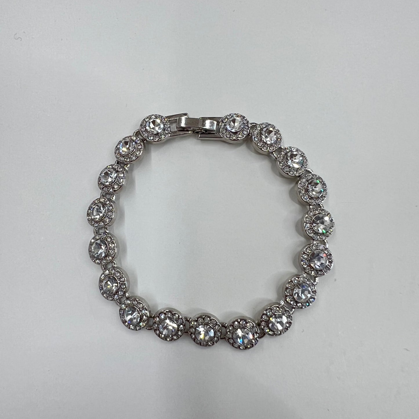 SWAROVSKI Bracciale tennis pavé argento