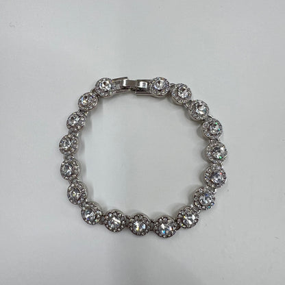 SWAROVSKI Bracciale tennis pavé argento