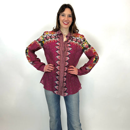 ETRO Camicia in voile di cotone fantasia