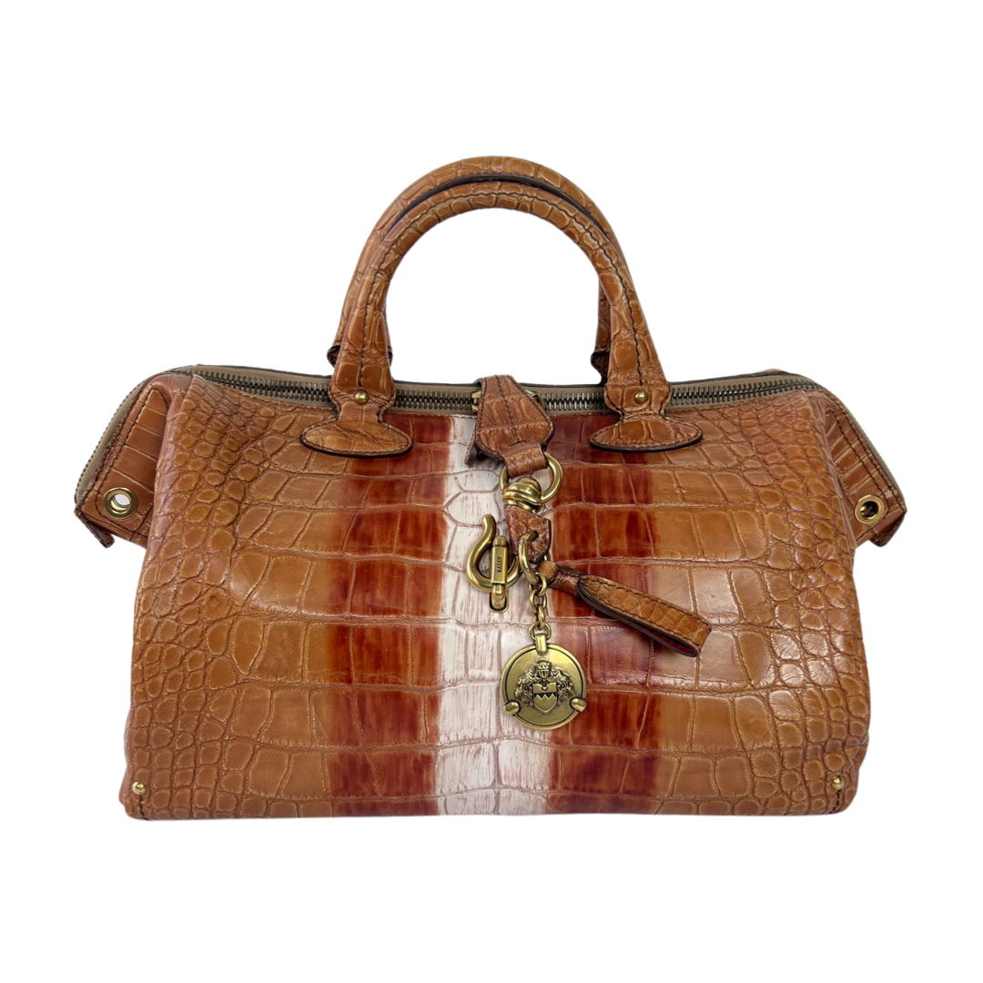 BALLY Borsa bauletto stampa cocco
