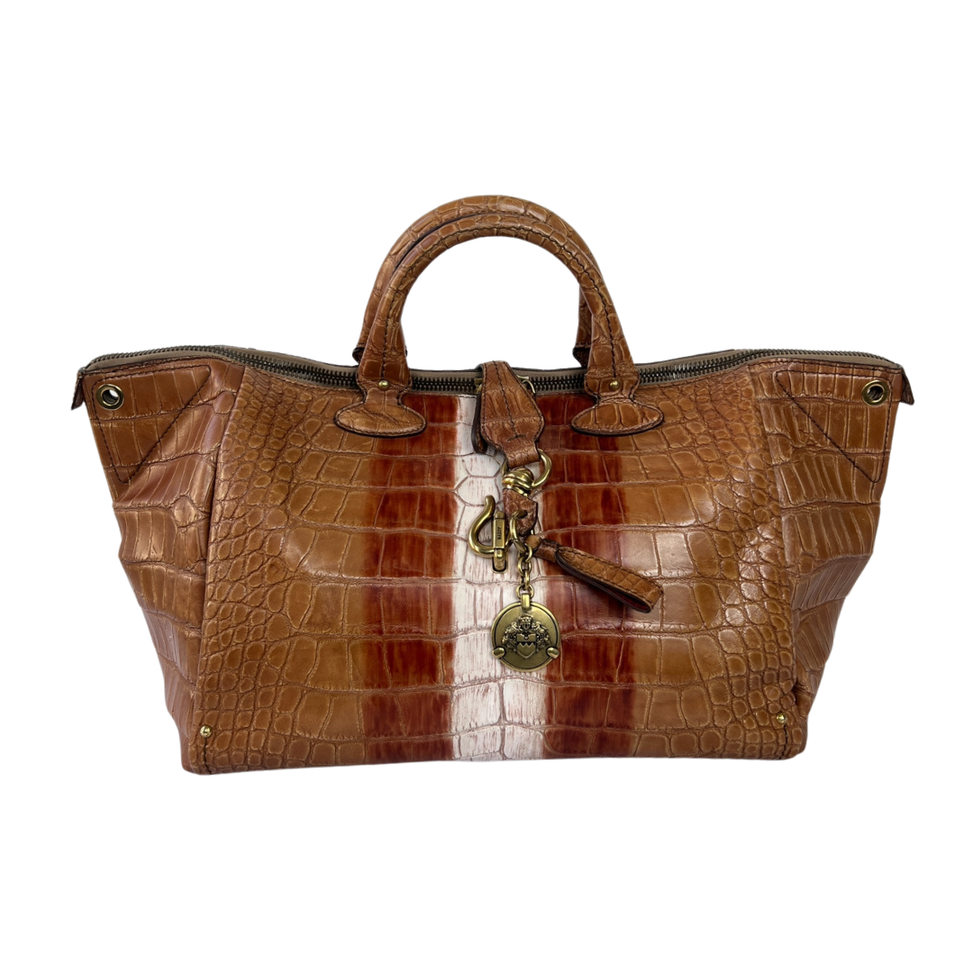 BALLY Borsa bauletto stampa cocco