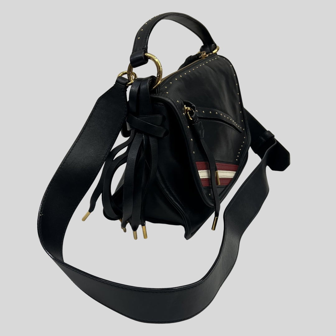 BALLY Borsa in pelle nera
