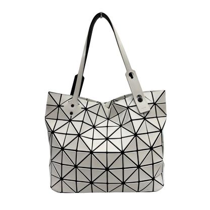 BAO BAO ISSEY MIYAKE Borsa Rock Matte bianca 