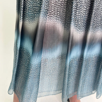 GIORGIO ARMANI Gonna lunga a pieghe in organza