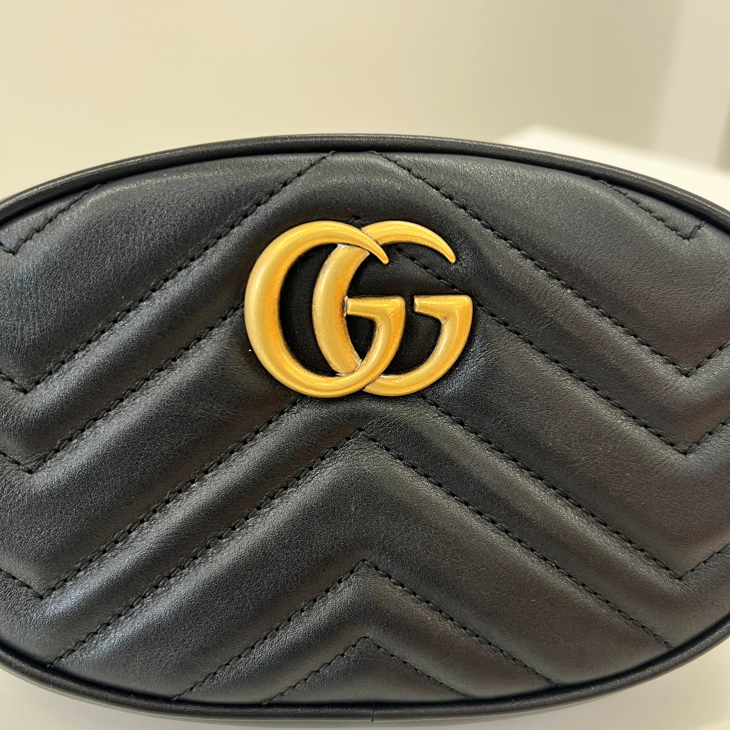 GUCCI Marsupio Marmont nero