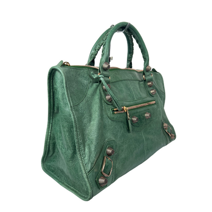 BELENCIAGA Borsa Work Giant verde