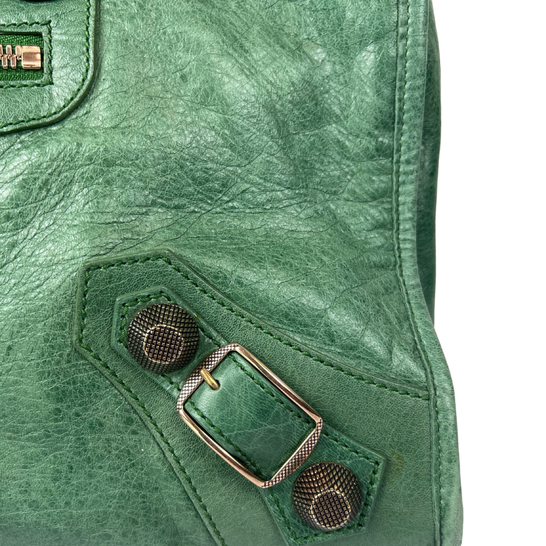 BELENCIAGA Borsa Work Giant verde