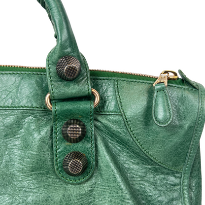 BELENCIAGA Borsa Work Giant verde