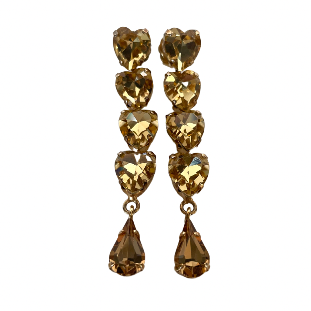 BIJOUX Orecchini pendenti con cuori