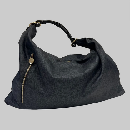 BORBONESE Borsa "Bag XL Jet" nera