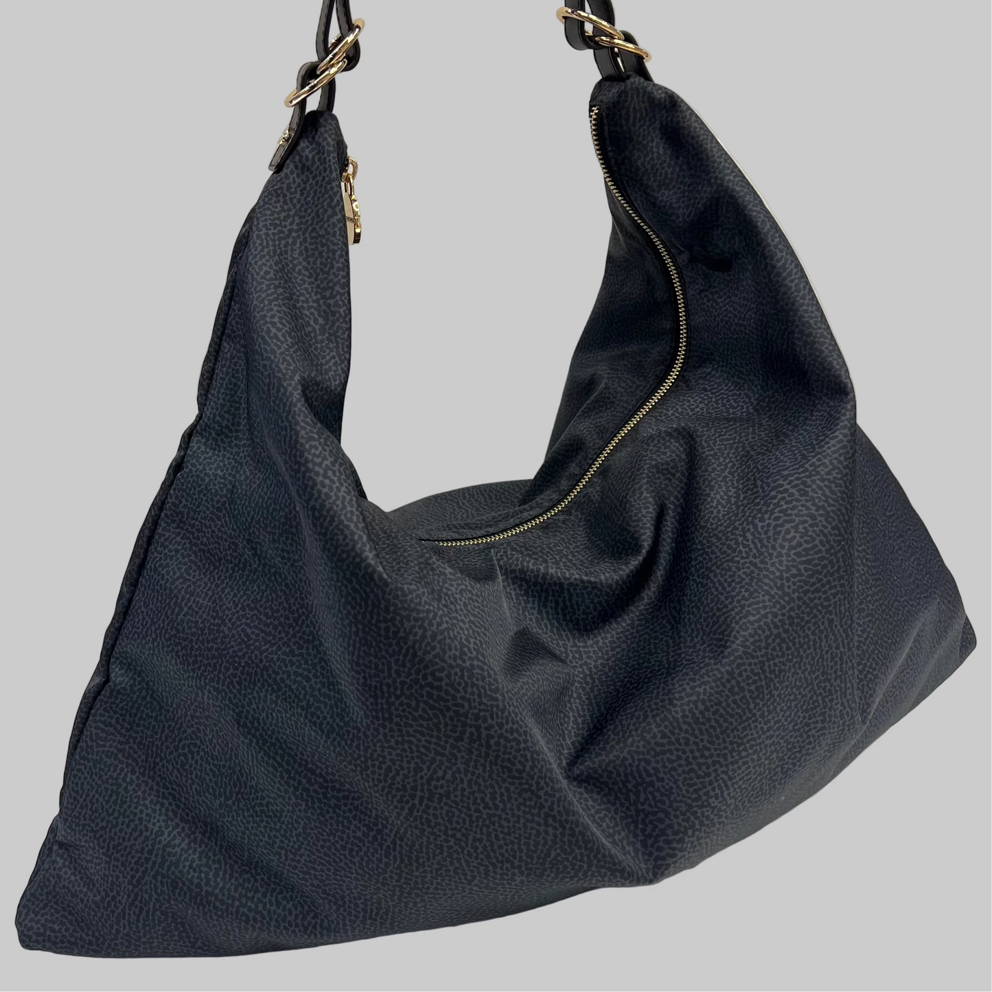 BORBONESE Borsa "Bag XL Jet" nera