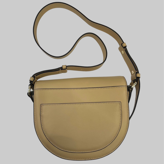 BORBONESE Borsa in pelle beige