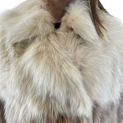 BORBONESE Pelliccia lunga tre colori