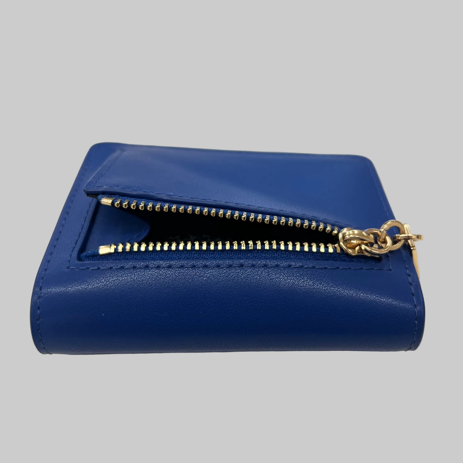 BORBONESE Portafoglio pelle bluette
