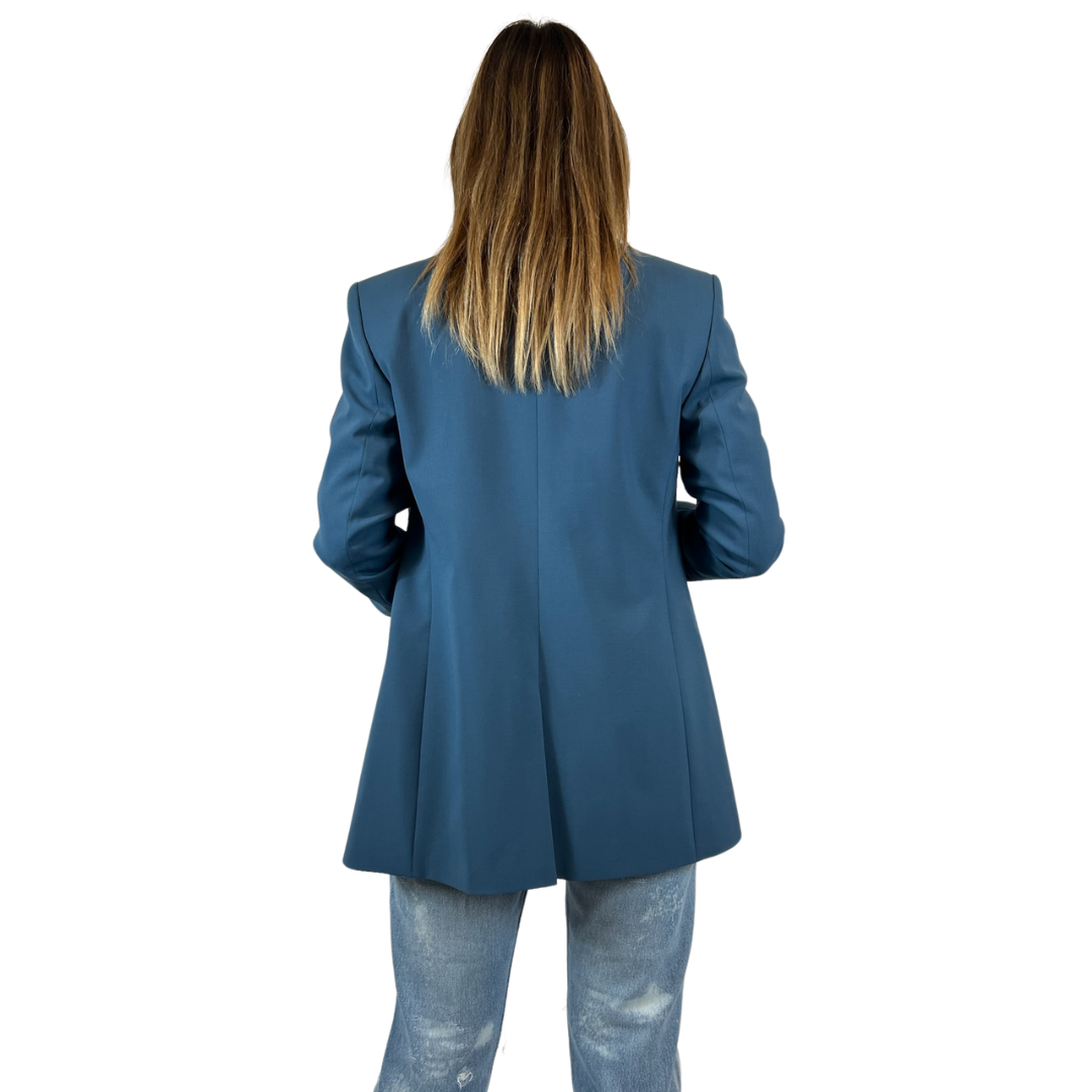 BOSS Blazer lungo doppio petto carta da zucchero