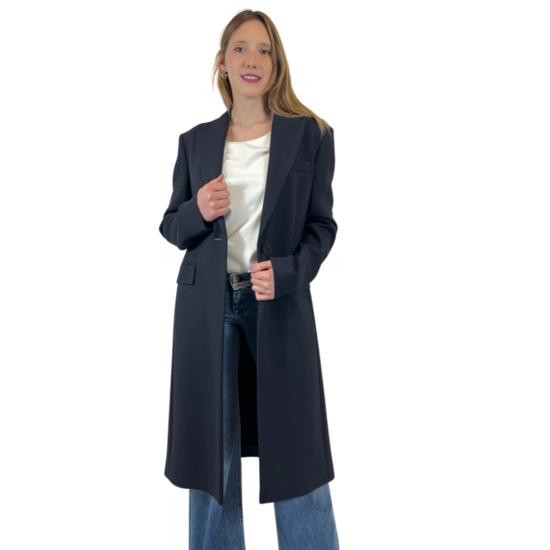 BOSS Cappotto spolverino blu