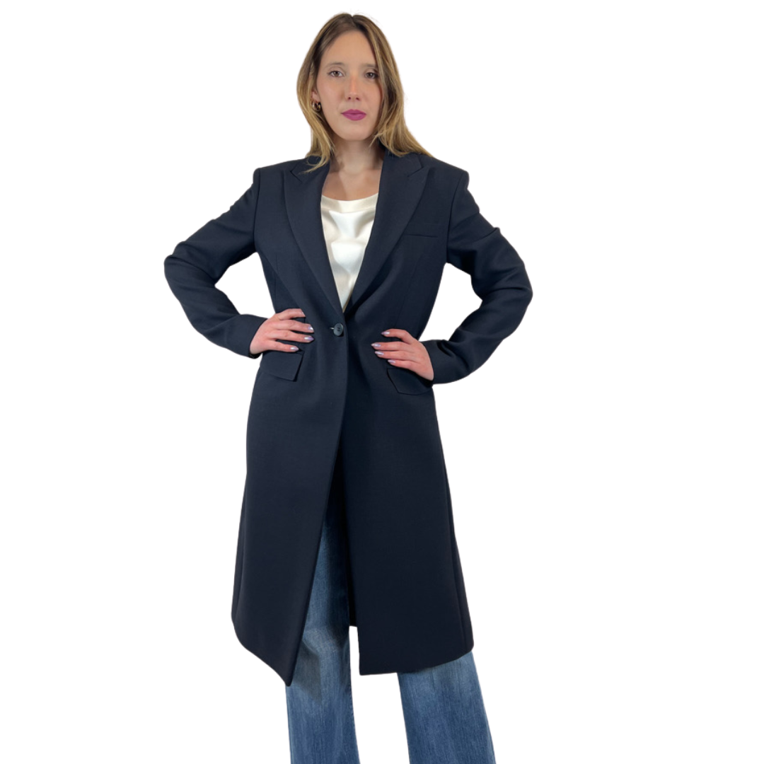 BOSS Cappotto spolverino blu