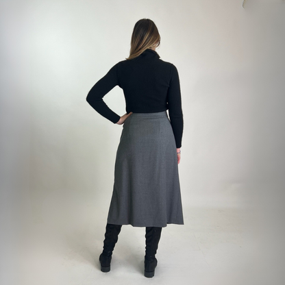 BOSS Gonna lunga svasata grigia