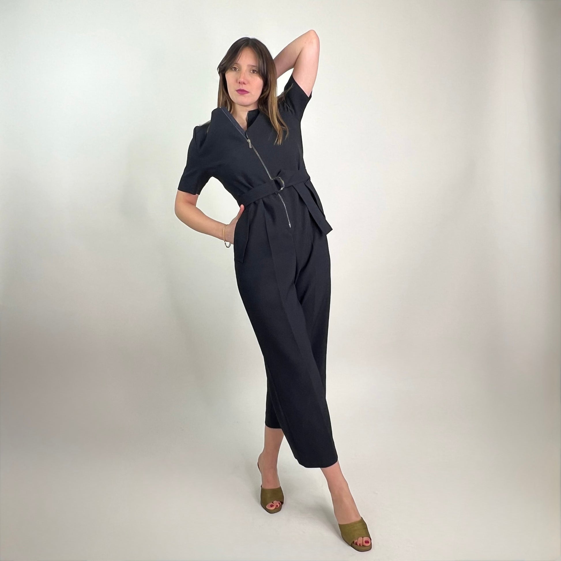 BOSS Tuta intera blu manica corta