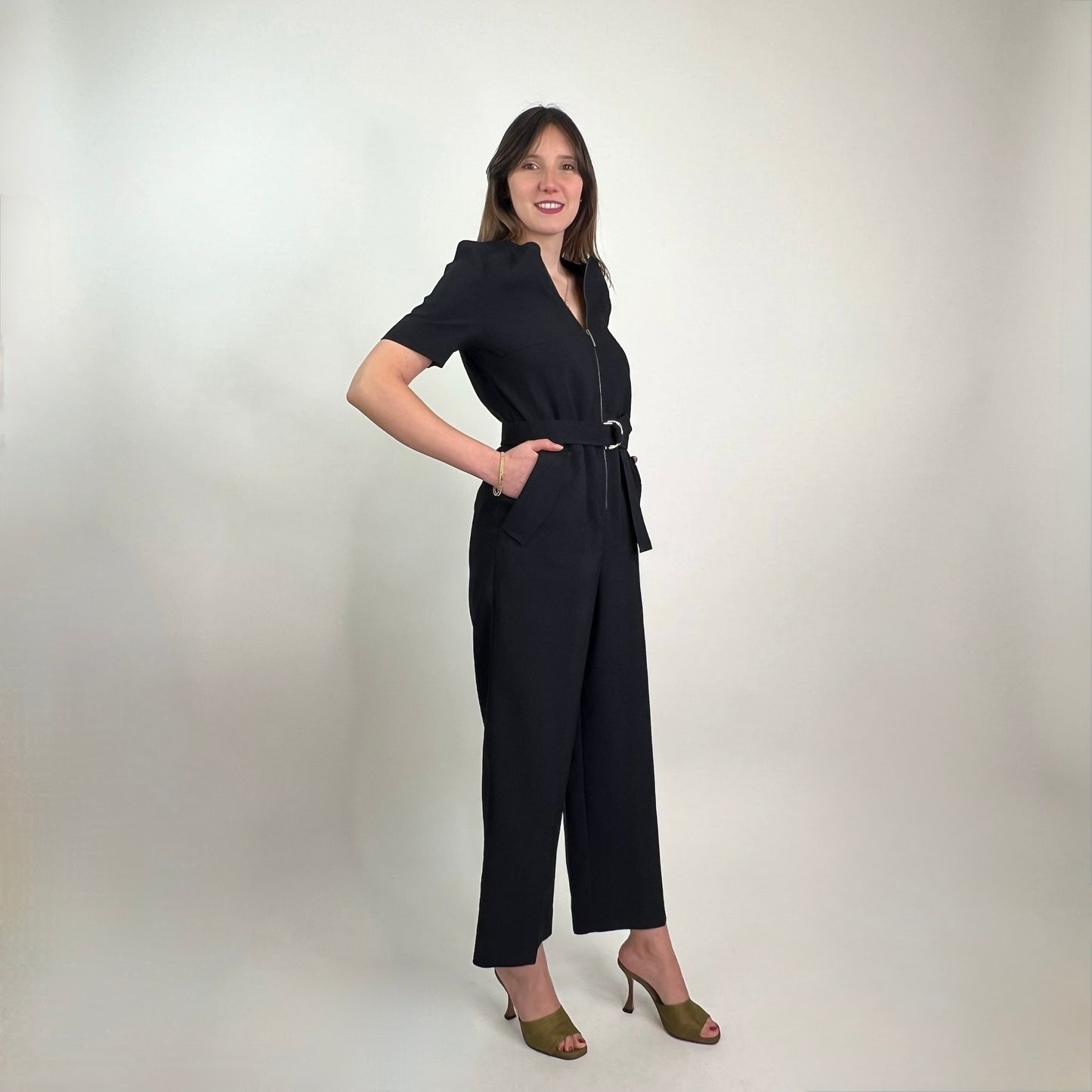 BOSS Tuta intera blu manica corta