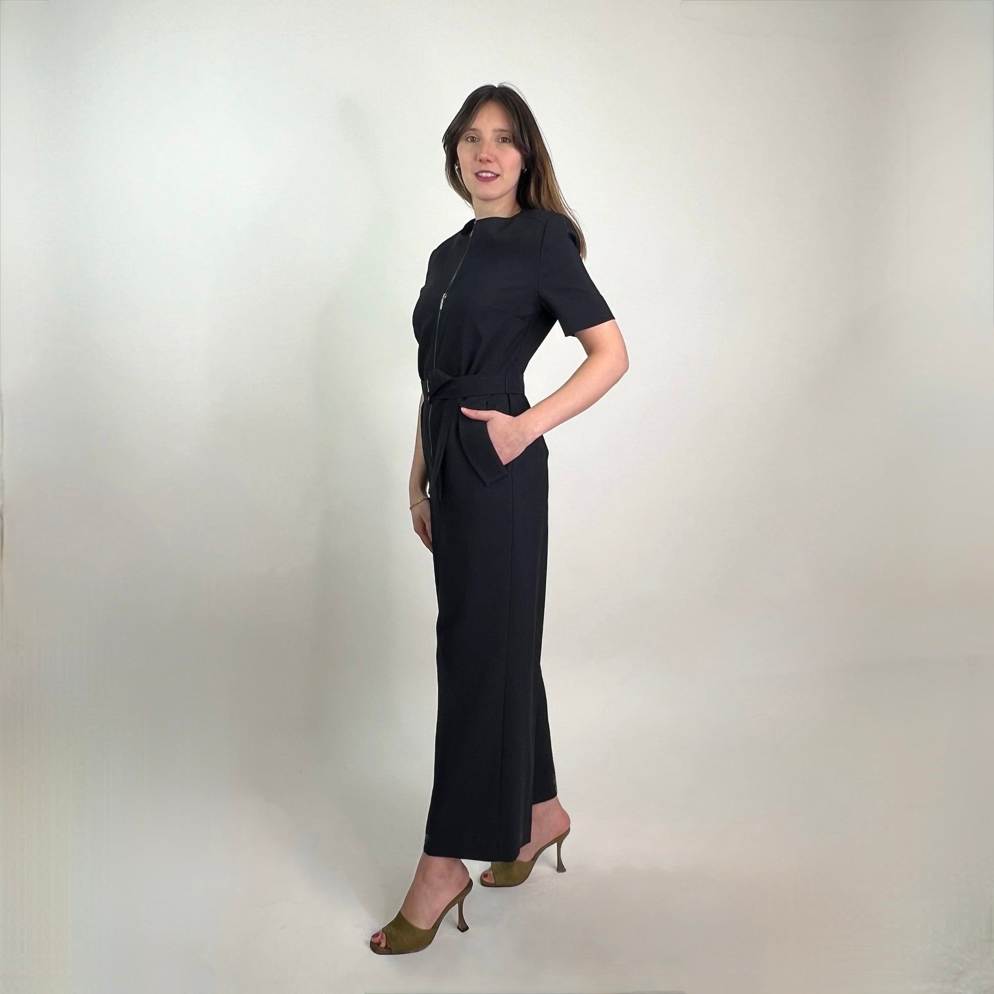 BOSS Tuta intera blu manica corta