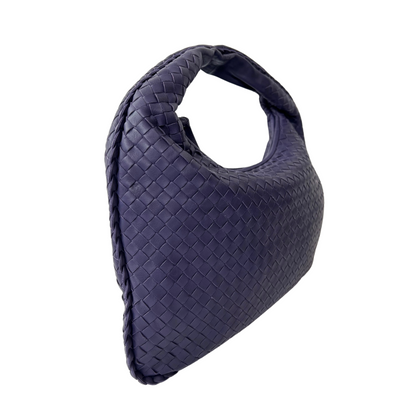BOTTEGA VENETA Borsa Hobo intrecciata viola