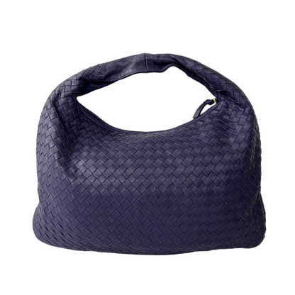 BOTTEGA VENETA Borsa Hobo intrecciata viola