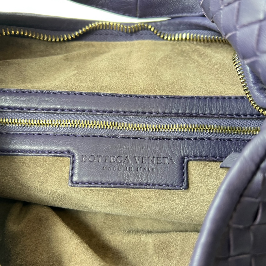 BOTTEGA VENETA Borsa Hobo intrecciata viola
