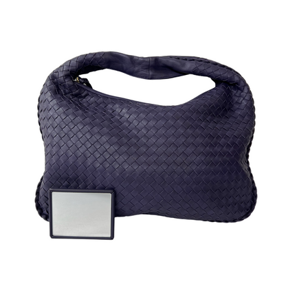 BOTTEGA VENETA Borsa Hobo intrecciata viola