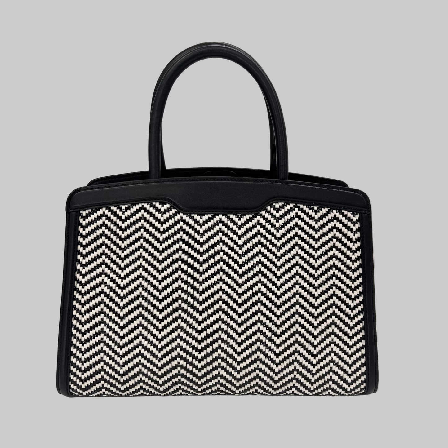 BULGARI Borsa Isabella Rossellini nera e bianca 