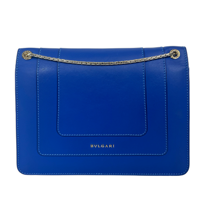 BULGARI Borsa Serpenti Forever blu lapislazzuli