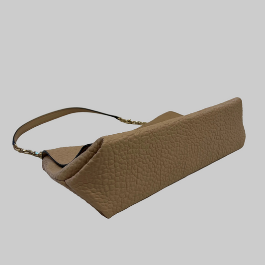 BURBERRY Borsa in pelle beige "Mildenhall"
