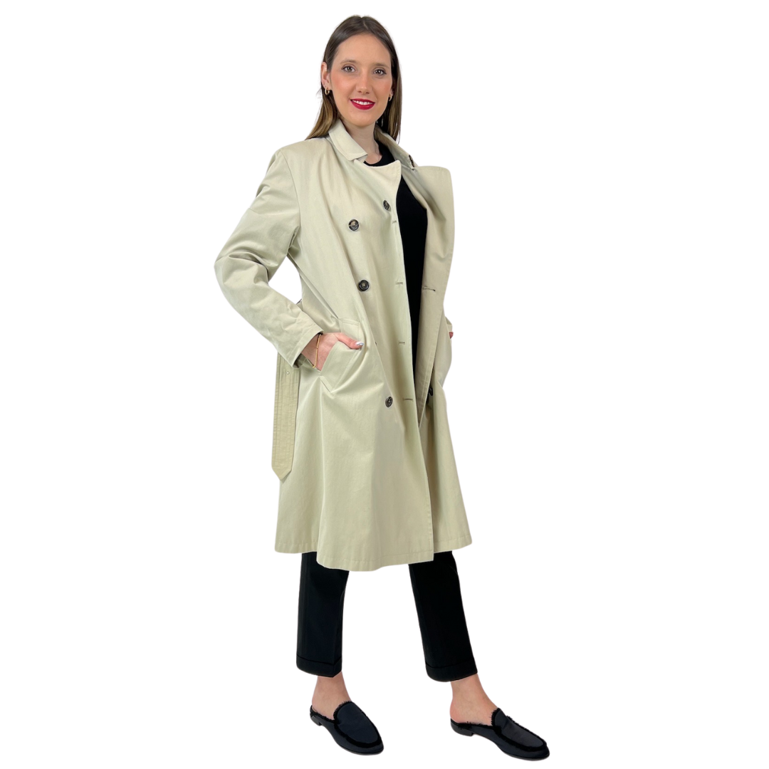 BURBERRY Trench beige con interno staccabile