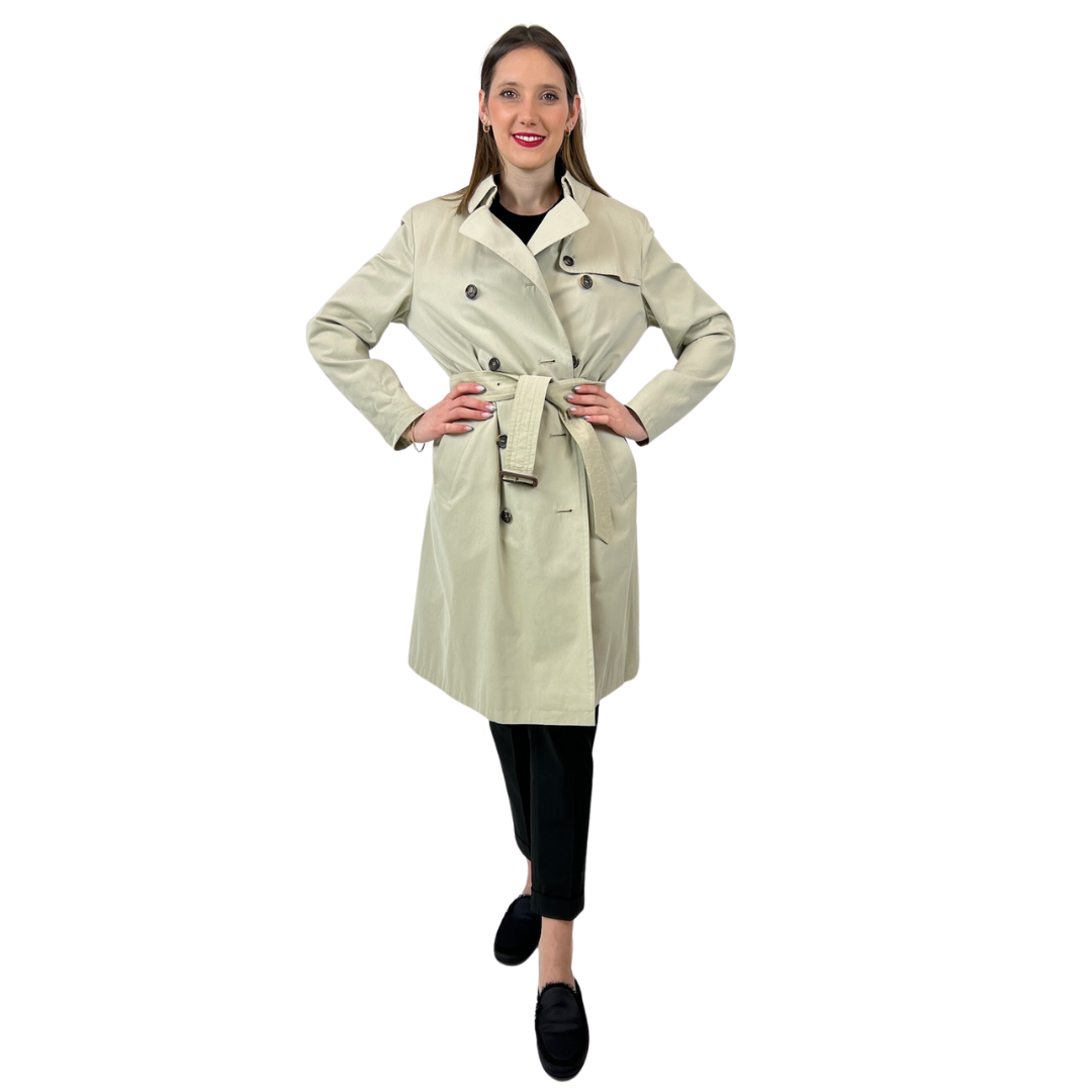 BURBERRY Trench beige con interno staccabile