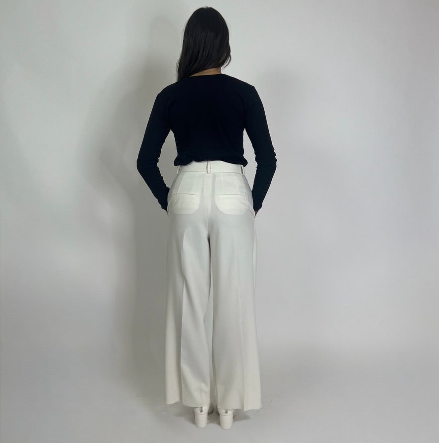 MARELLA Pantaloni con pence panna