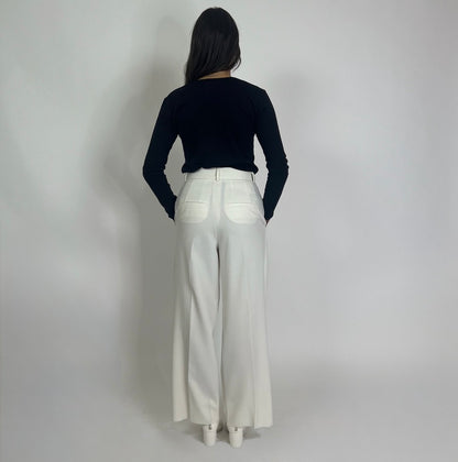 MARELLA Pantaloni con pence panna
