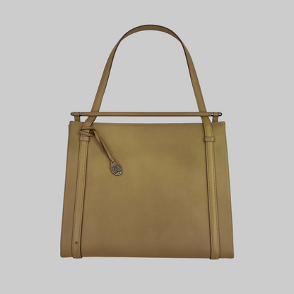 CARTIER Borsa in pelle piatta color nude