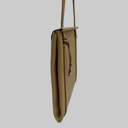 CARTIER Borsa in pelle piatta color nude