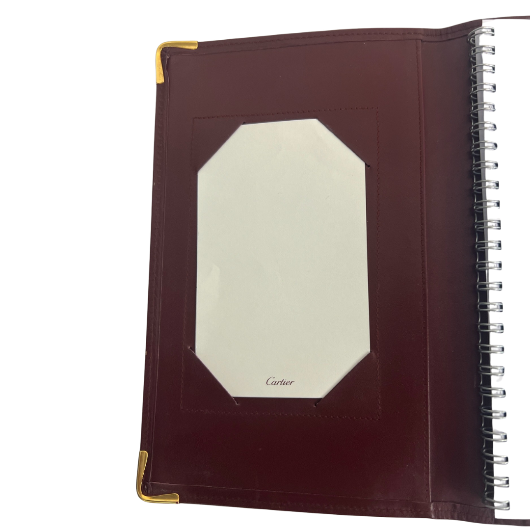 CARTIER Cover notebook bordeaux