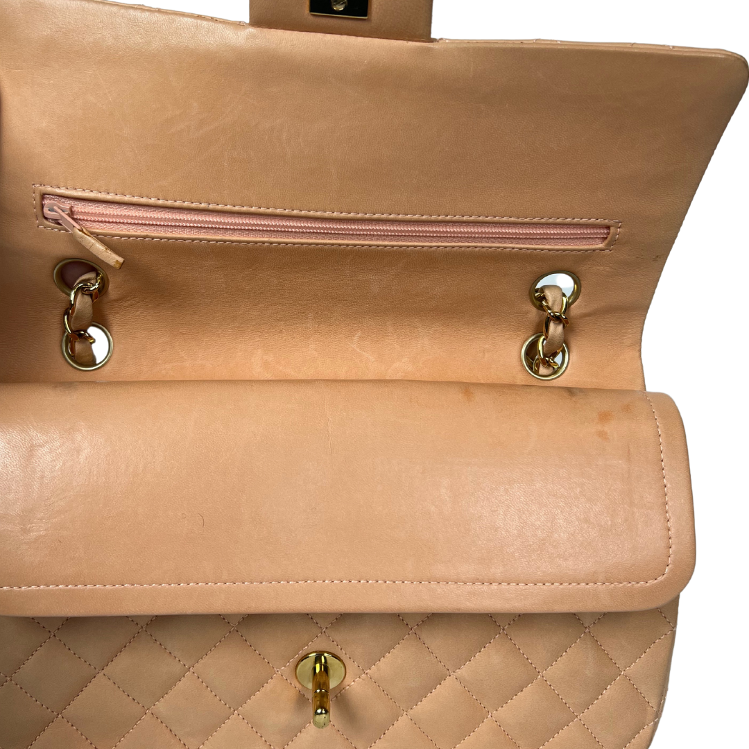 CHANEL Borsa Classica albicocca vintage 