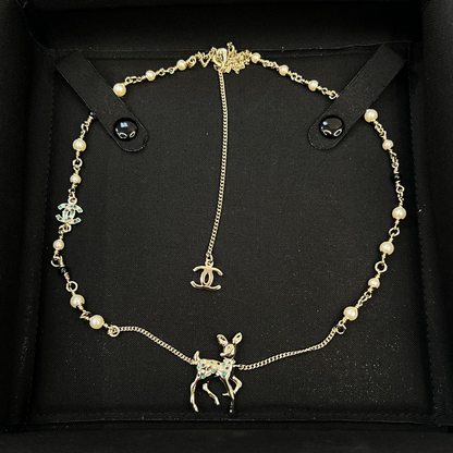 CHANEL Collana sottile dorata