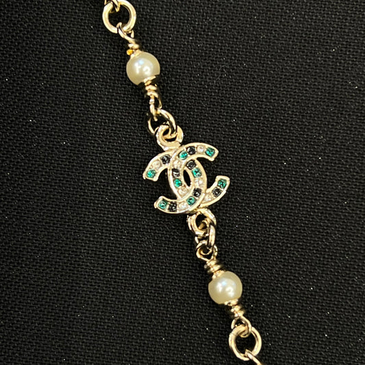 CHANEL Collana sottile dorata