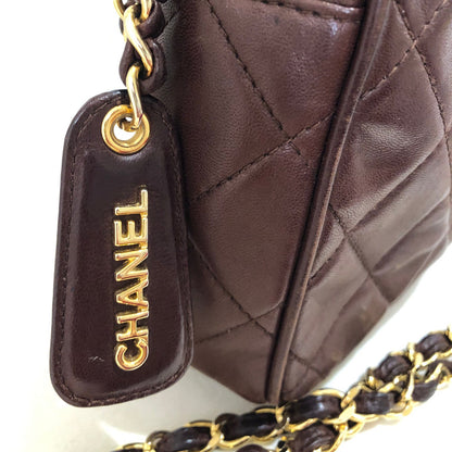 CHANEL Vintage Camera Bag marrone