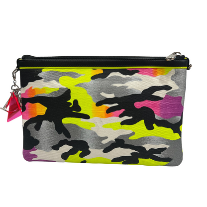 CHRISTIAN DIOR Borsa pochette in tessuto camuflage