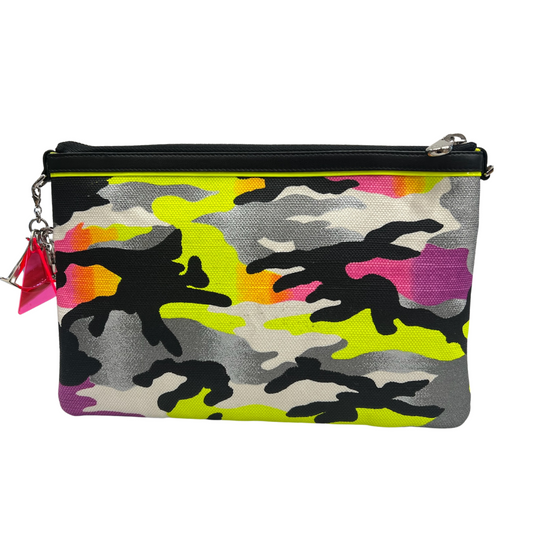 CHRISTIAN DIOR Borsa pochette in tessuto camuflage