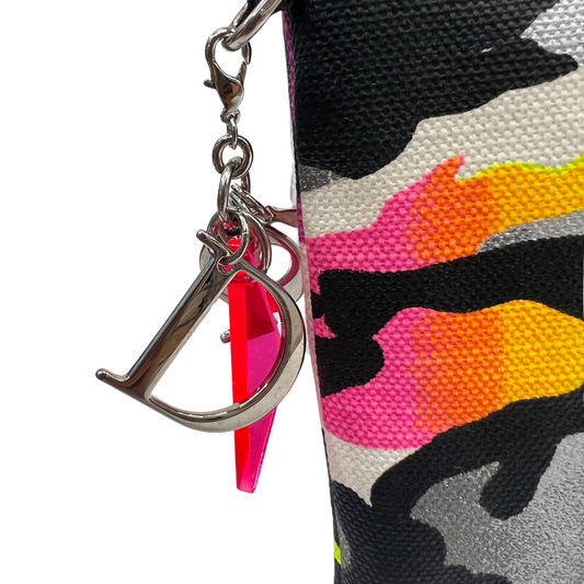 CHRISTIAN DIOR Borsa pochette in tessuto camuflage