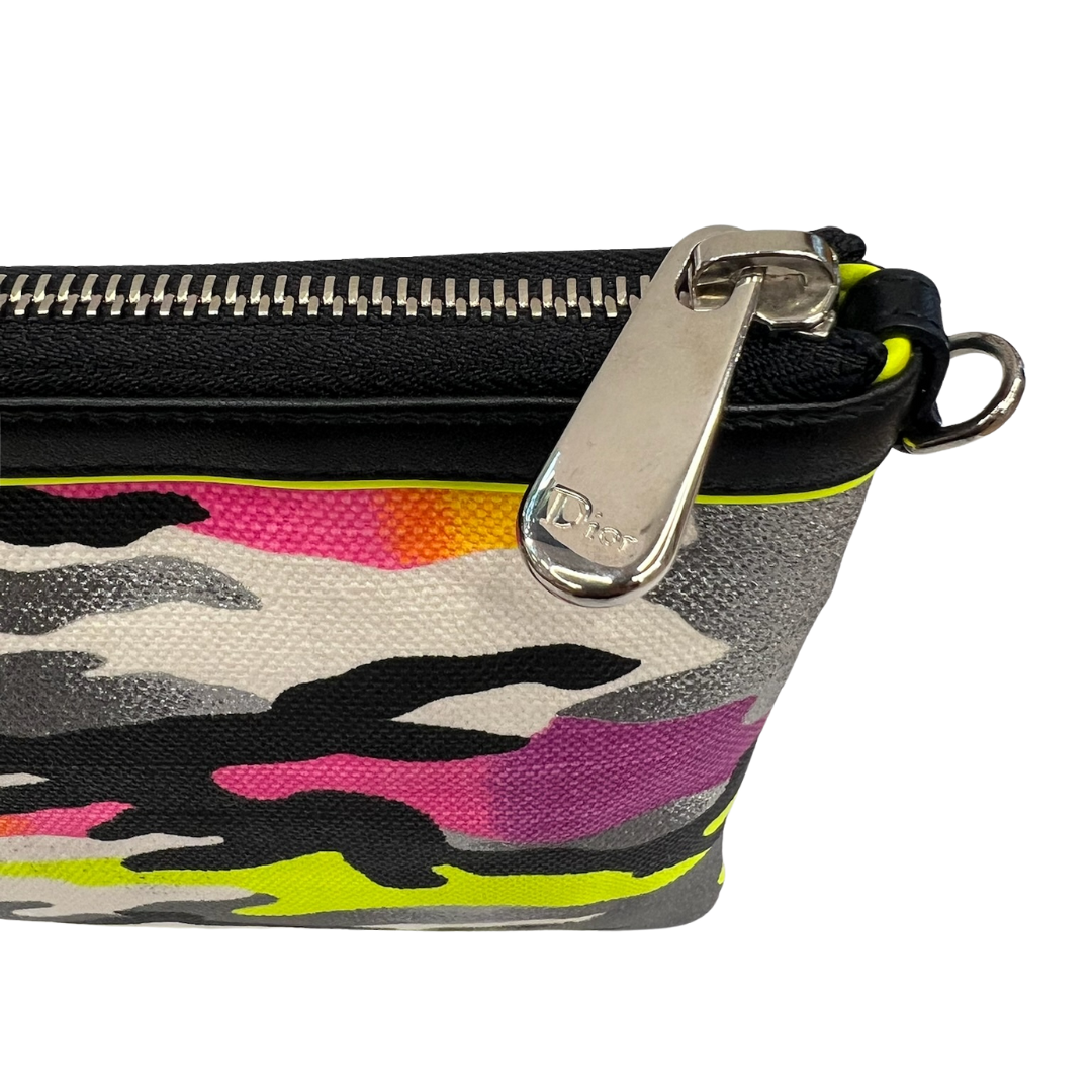 CHRISTIAN DIOR Borsa pochette in tessuto camuflage